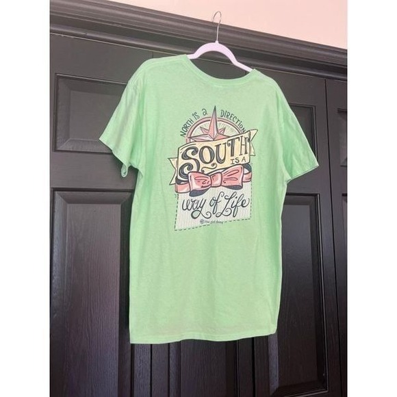 Tops - ITS A GIRL THING NORTH IS A DIRECTION SHORT SLEEVE T-SHIRT large‎